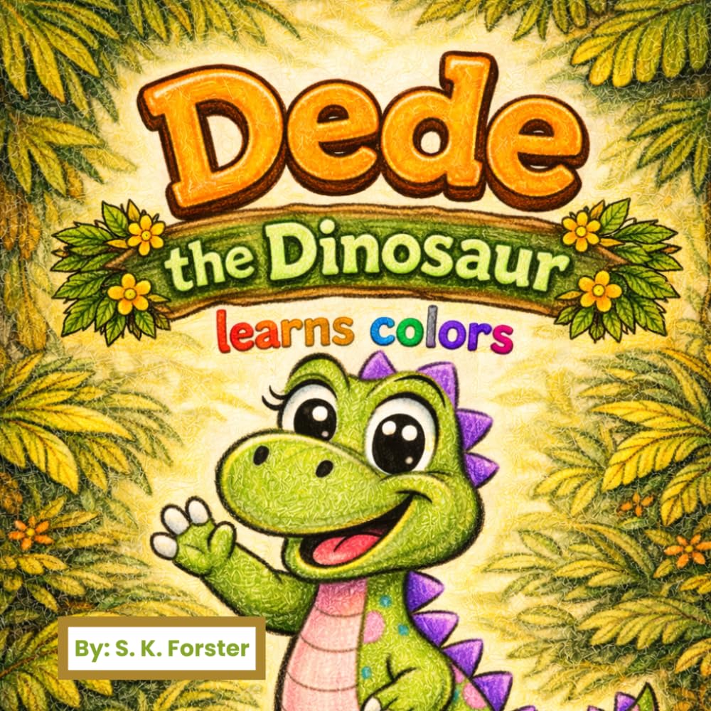 Dede the Dinosaur: Learns Colors