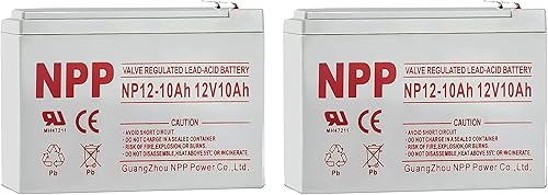 Miniatura 9 de NPP Batería AGM SLA recargable de 12 V 12 Ah con terminales F2 para UPS, sistema de seguridad, iluminación de emergencia, alarma de incendios,