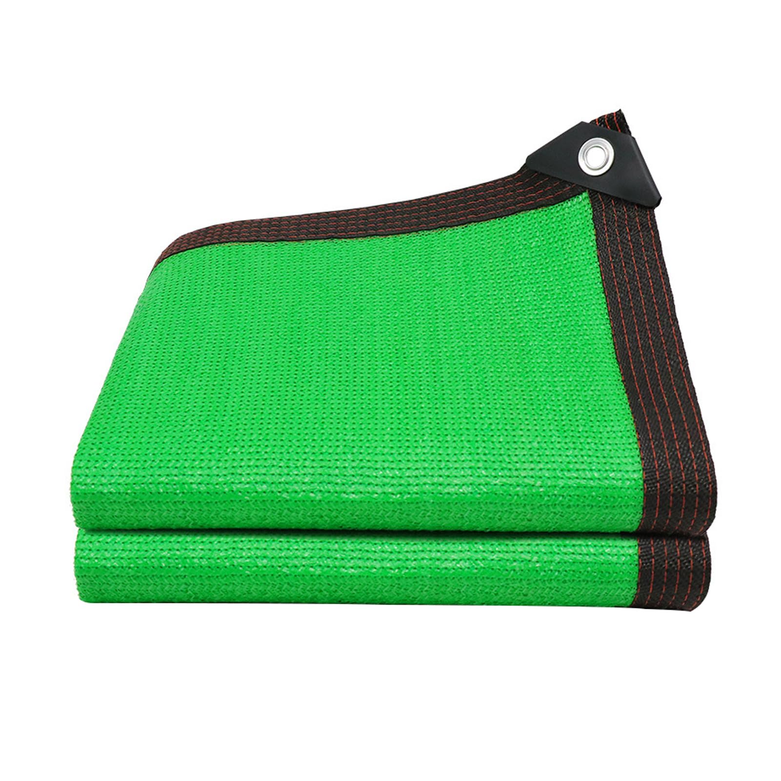 WQPMNYG 5x10m Green Sun Shade Netting with Grommets - UV-Resistant Durable Mesh for Garden Greenhouse Patio & Canopy - Effective Outdoor Sunblock Fabric for Protection