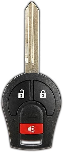 KeylessOption Llavero de Reemplazo para 2003 2004 2005 2006 2007 2008 2009 2010 2011 2012 2013 2014 2015 2016 2017 2018 2019 Nissan Infiniti Remoto,