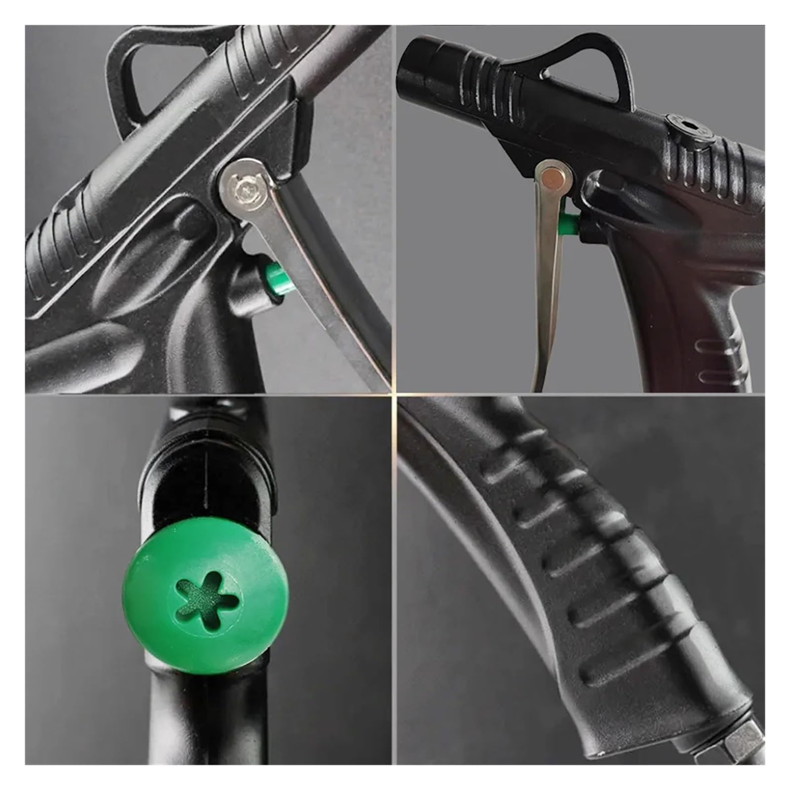 Rozpylacz farby, Pistolet Pneumatyczny Do Przedmuchiwania, Sprężarka Ze Stopu Aluminium, Przenośny Odkurzacz, Dmuchawa Pyłu Wysokociśnieniowa, Czyszczenie Dyszy do mebli, szafek(Body with Long nose)