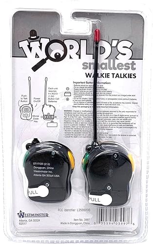 Miniatura 2 de F&T Walky Talkies más pequeños del mundo