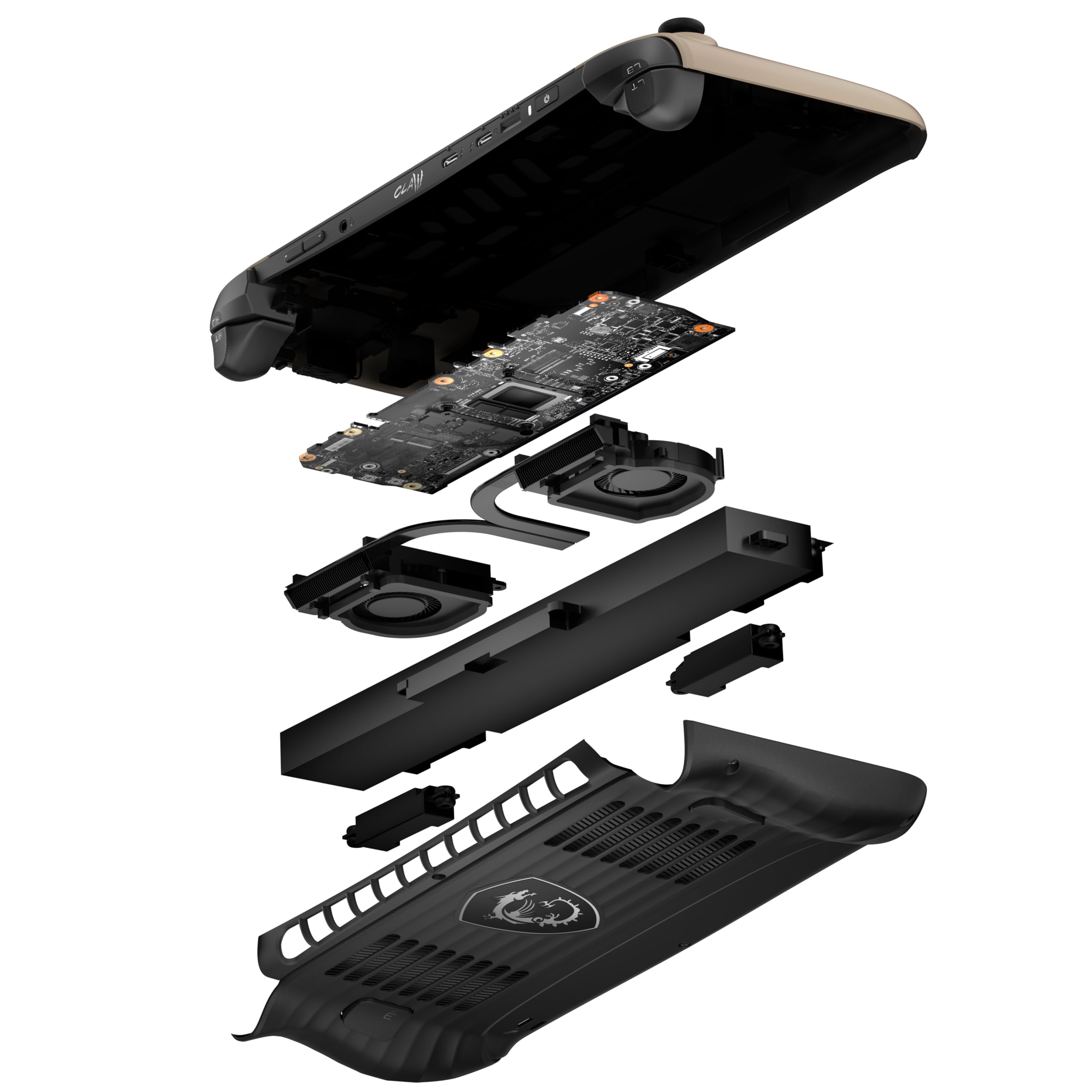 MSI Claw 8 AI+ A2VM-029IT konsola do gier 8" 120 Hz FHD+, Intel Core Ultra 7 258 V, Intel Arc, 32 GB LPDDR5 x 8533 MHz, 1 TB PCIe Gen4, Wi-Fi 7, Win 11 Home [ ITA]