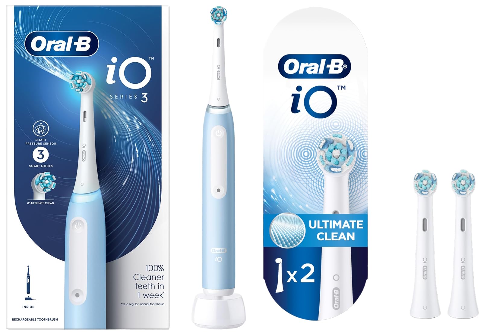 Oral-B iO3 Ultimate Electric Toothbrush For Adults