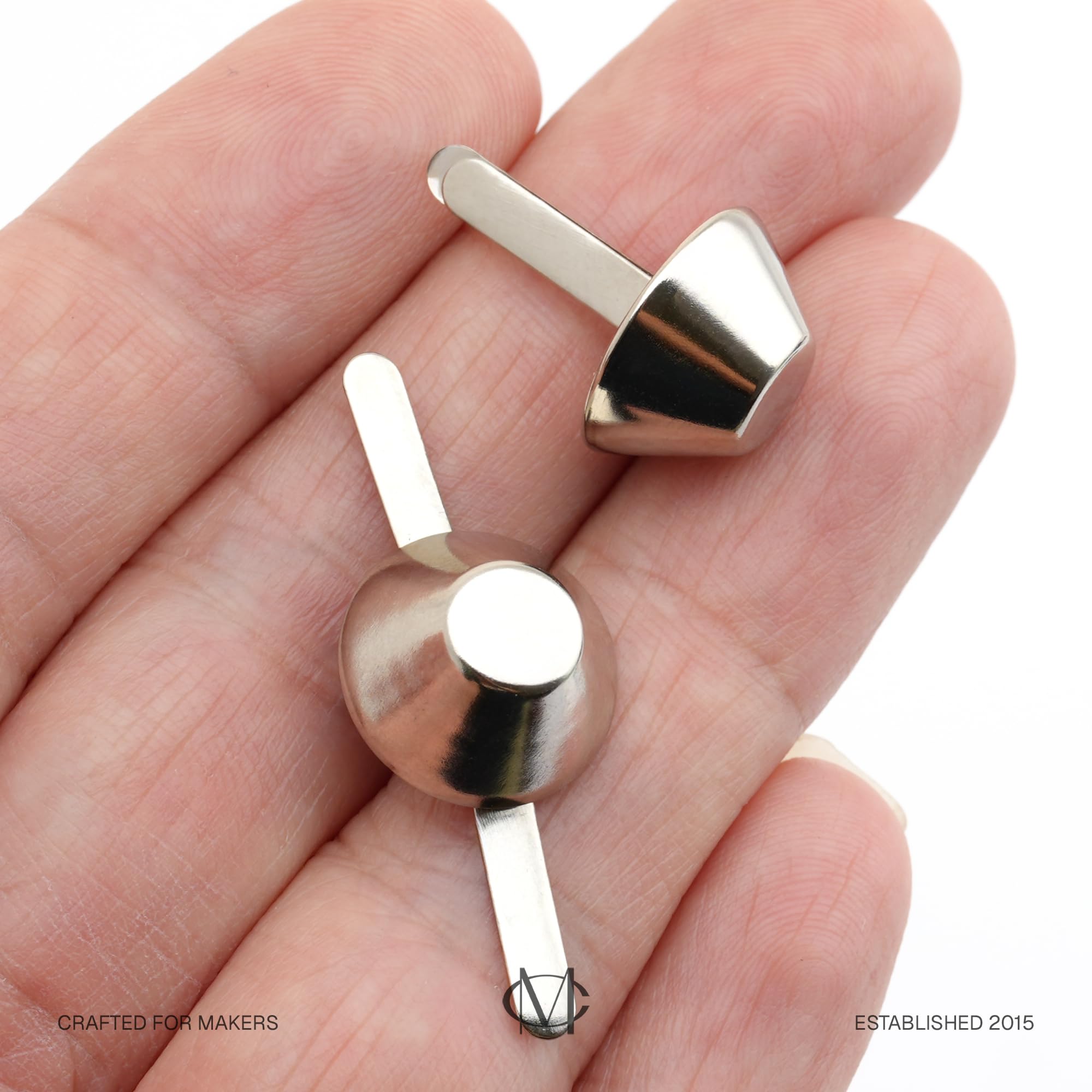 10 Pack Pieds Nailhead Flat Stud Rivet Purse Sac à Main