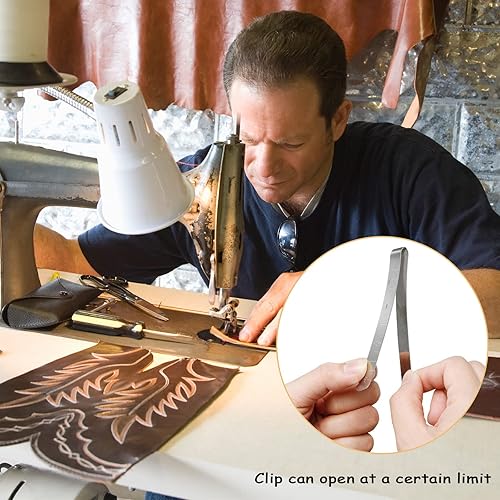 Miniatura 3 de 30 clips de dobladillo de acero inoxidable, clips de tela de 3 pulgadas para coser, acolchar, fijar y marcar