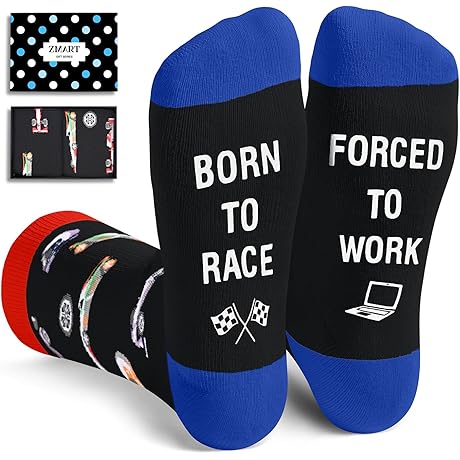 Vintage Car Gifts for Men: Funny Socks for Outdoorsmen