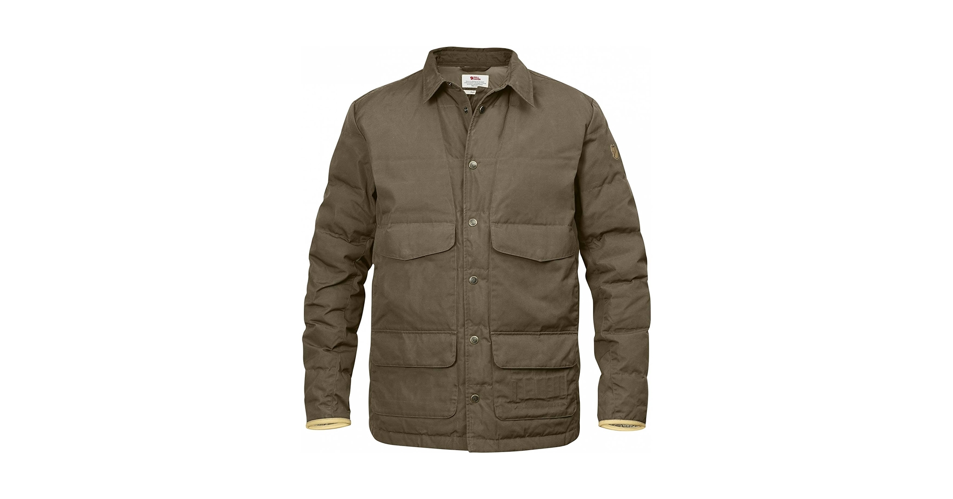 Fjallraven M Sormland Down Shirt Jacket - Taupe - S - Mens