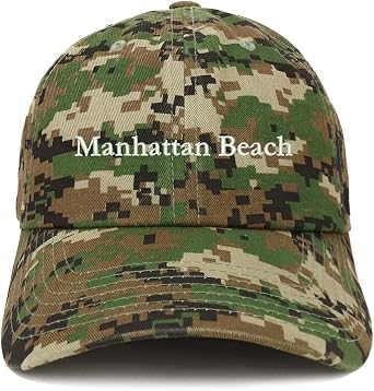 Trendy Apparel Shop Manhattan Beach Embroidered Brushed Cotton Cap