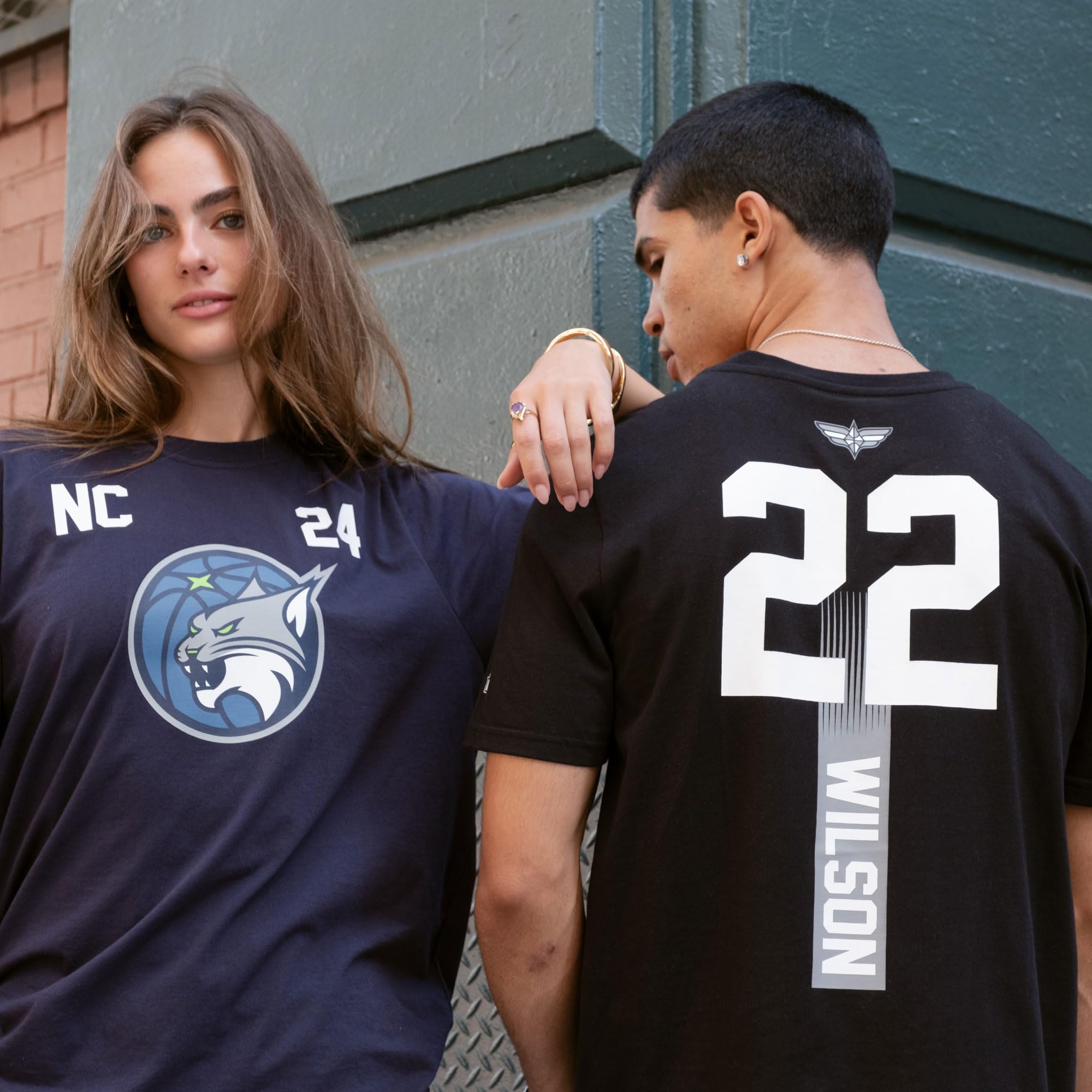 Ultra Game WNBA - Maglietta ufficiale WNBA, unisex, super morbida, per adulti