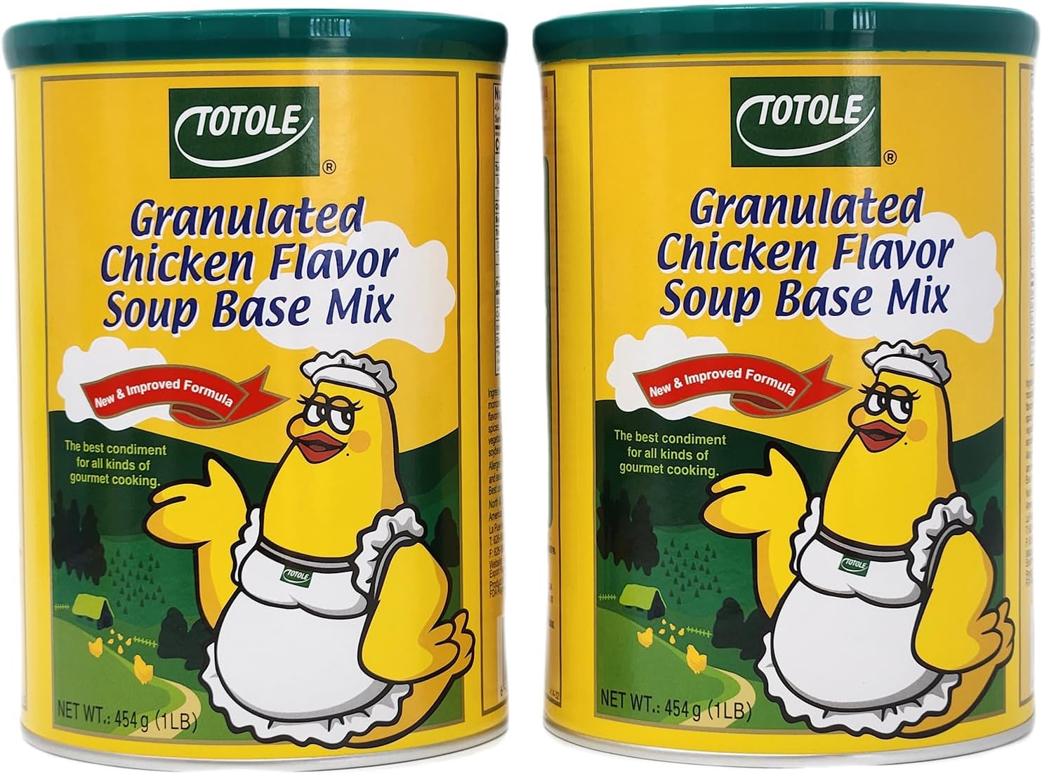 Goinsane Totole Granulated Flavor Soupe Base Mix - 454g (1lb) - Flavor Seasoning - Less Salty, Dissolves Easily - Perfect for Soups