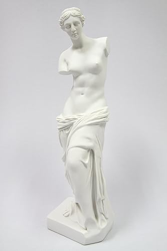 Miniatura 3 de Figura grande de escultura de Venus De Milo, de 22 pulgadas, estatua griega de la diosa del amor y la belleza, colección Vittoria, fabricada en