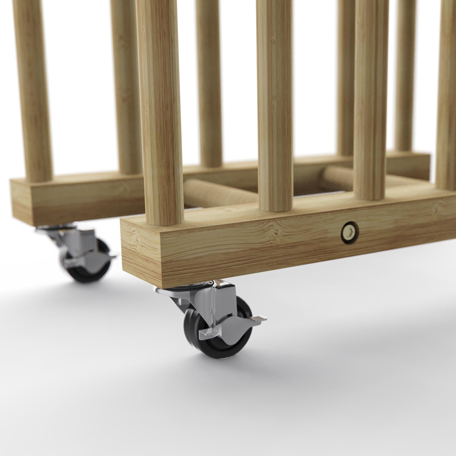 2 Tier Art Storage Rack, Art Canvas Storage, Art Drying Rack, Canvas Boards Rack Art Storage with Caster Wheels for Drawing Board, Panel, Paper Pad for Art Studios, Artworks, Gallery