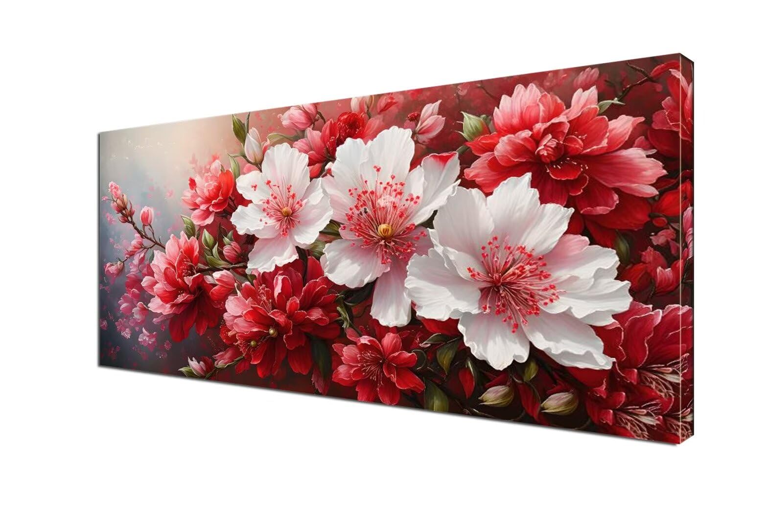 Dipingere Con i Numeri fiore Dipingi con i Numeri paesaggio Dipingere con i Numeri Adulti, Pittura con i Numeri XXL 60x120 cm Colorare Con i Numeri Kit Pittura a Olio, Decorazioni da Parete Y6-128
