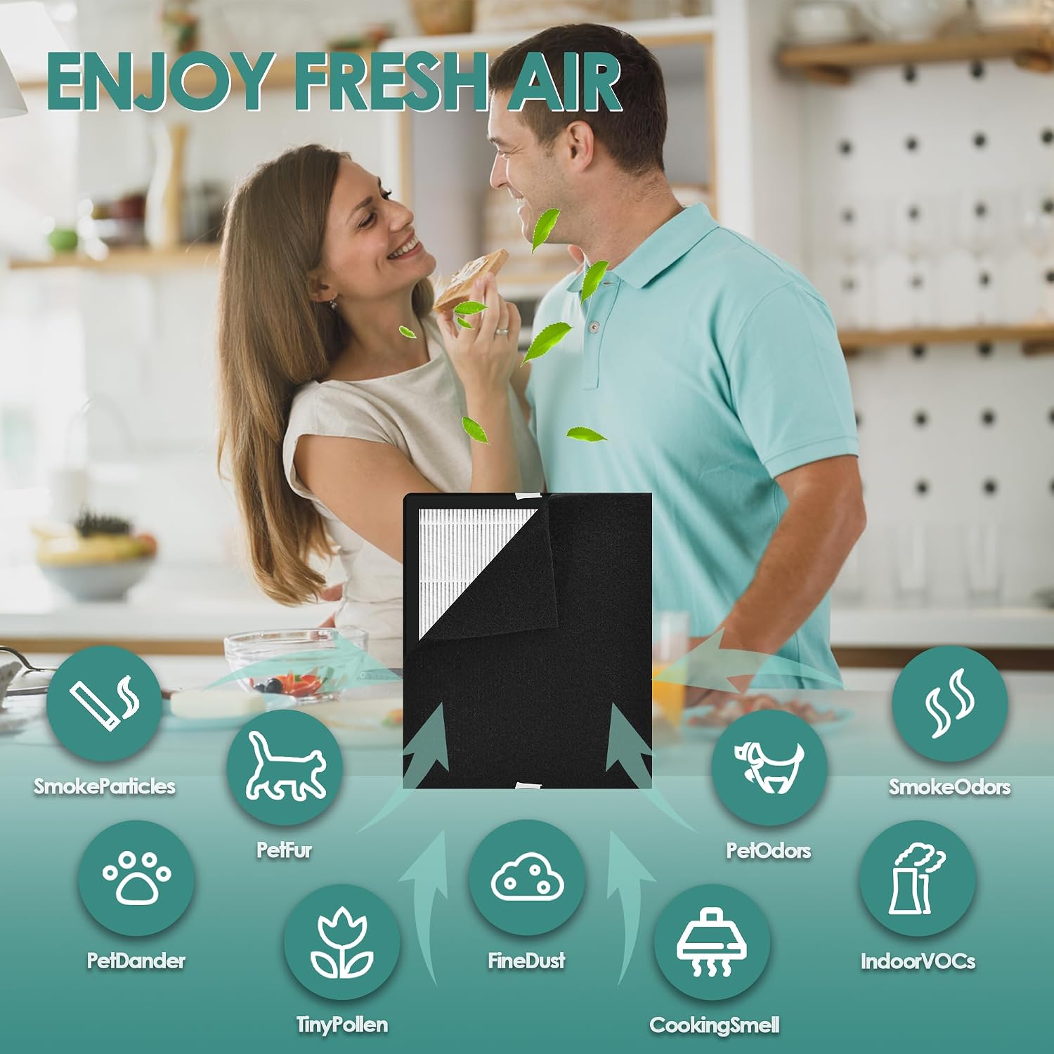 Idylis Air Purifier Filter A for Idylis Air Purifier Replacement Filter image 4