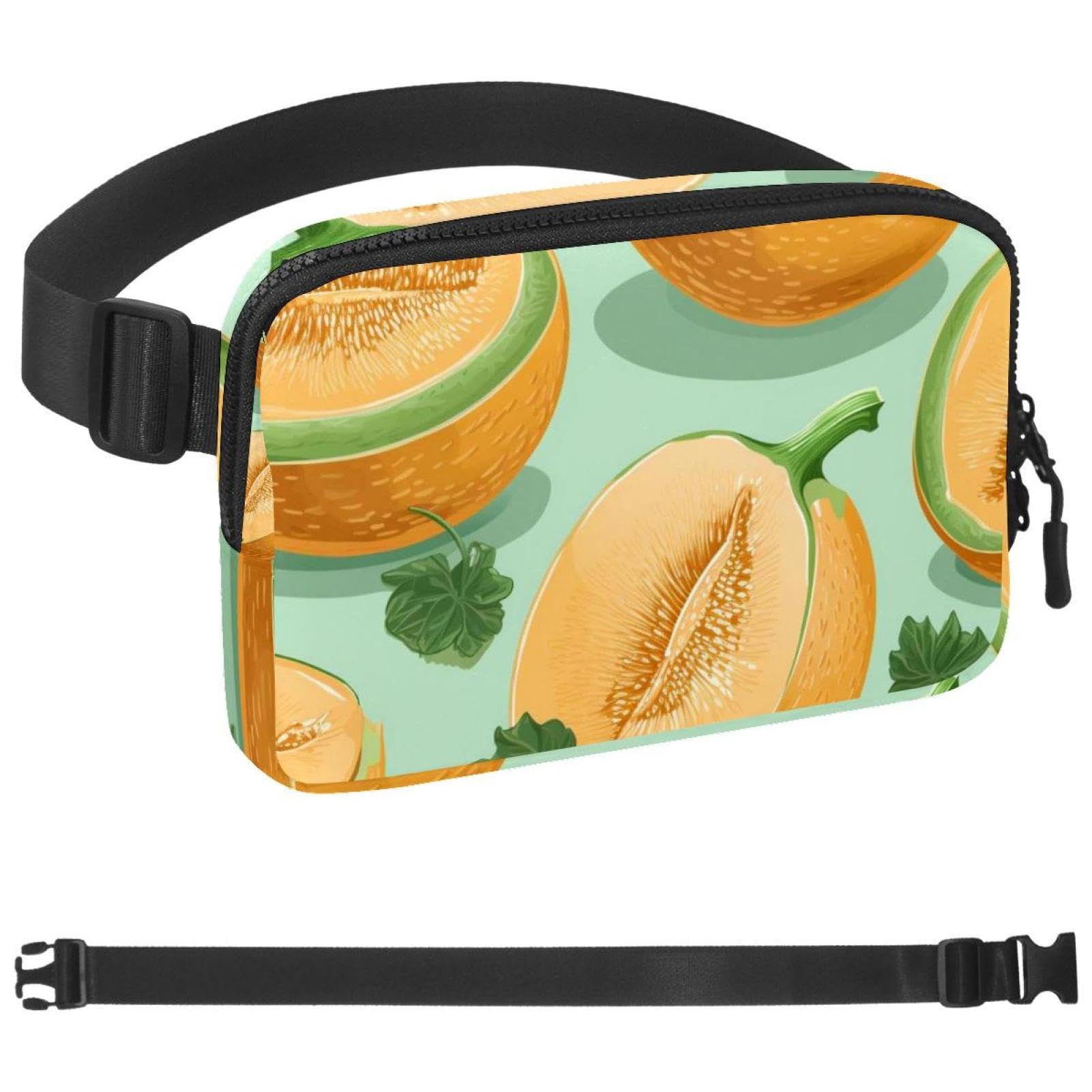 Riñonera cruzada Hami Melon multicolor para llevar el teléfono 7