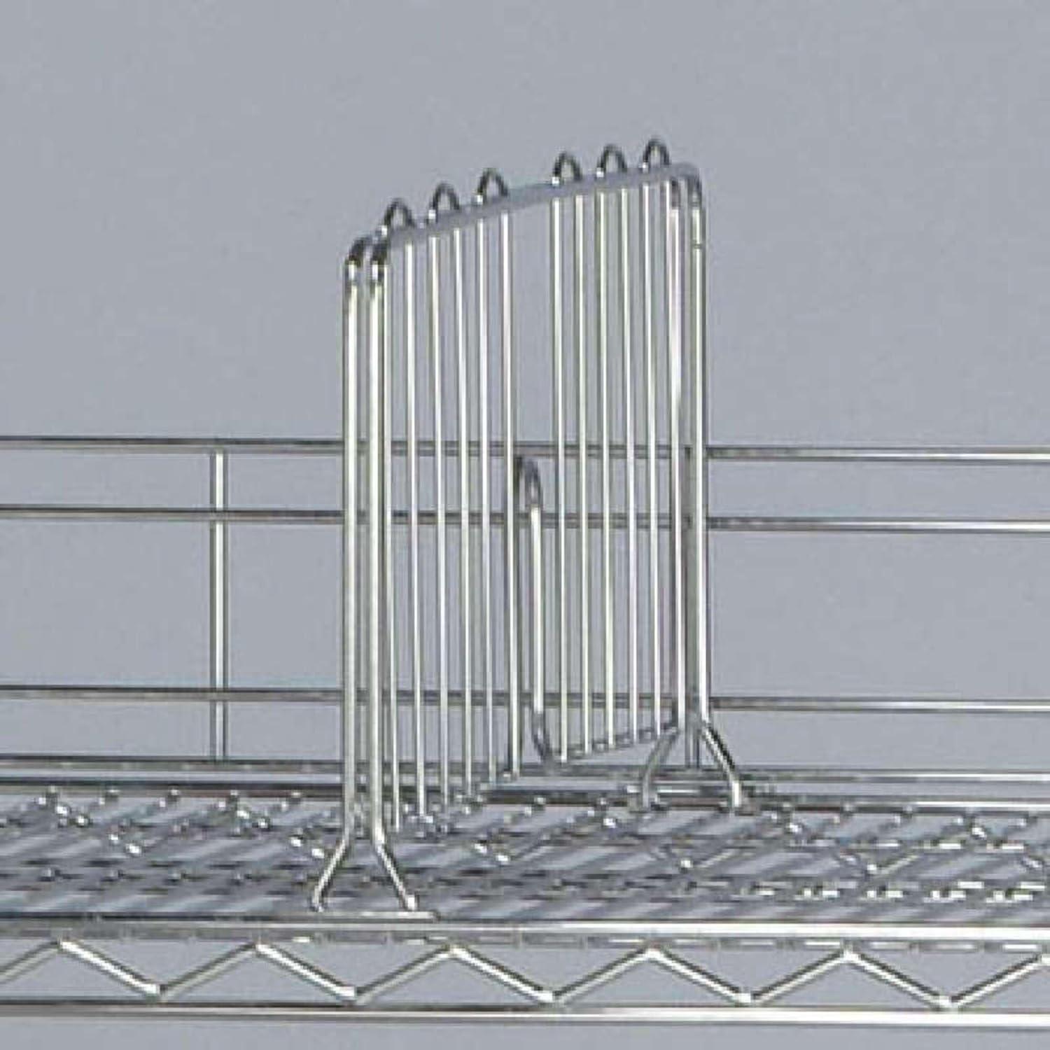 Quantum Divider for Shelving Kit, NSF, Chrome