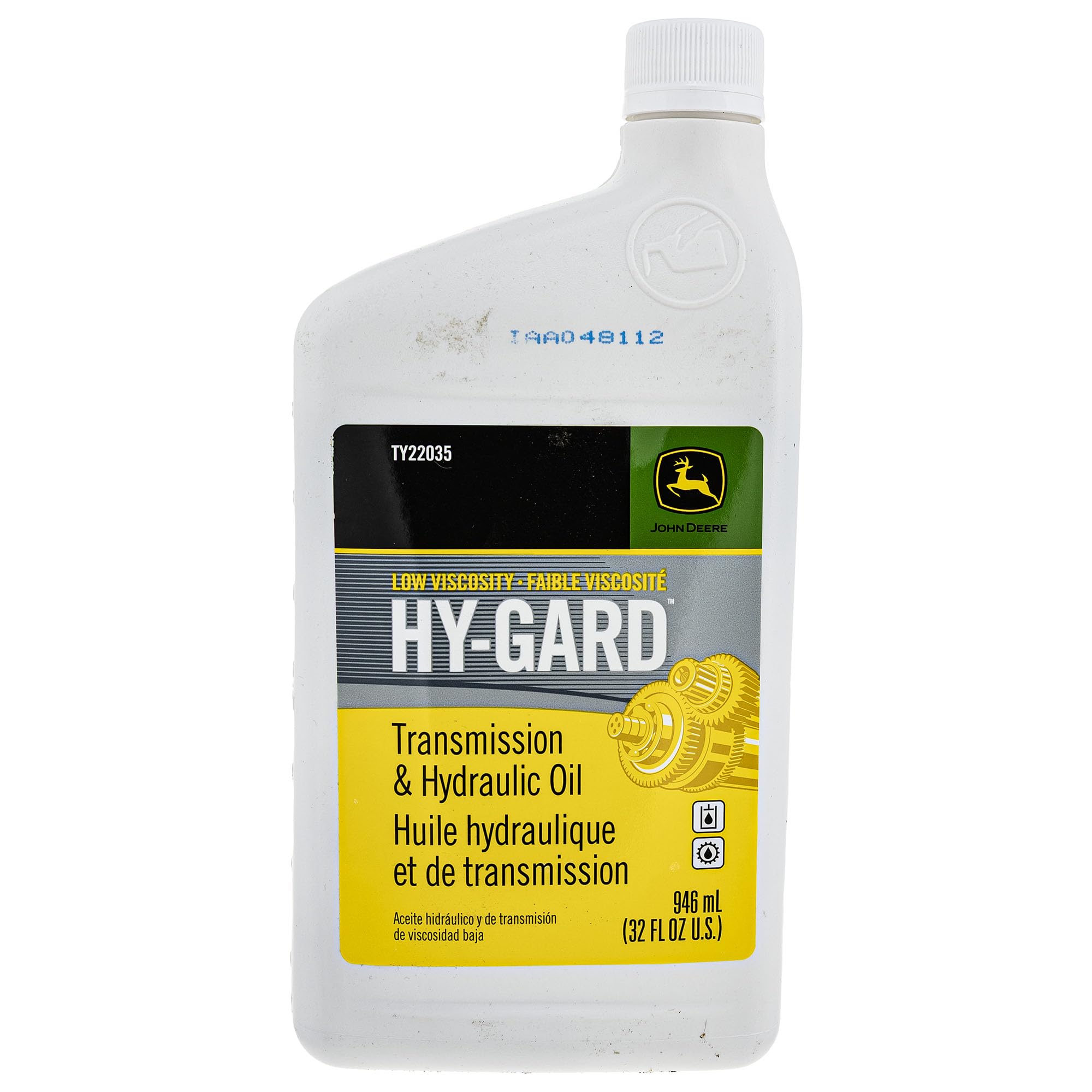 John Deere Original Equipment Hy-Gard 32 oz. Transmission & Hydraulic Oil #TY22035