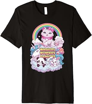 Amazon.com: Cute Kawaii Cat Unicorn Panda Bunny Rainbow