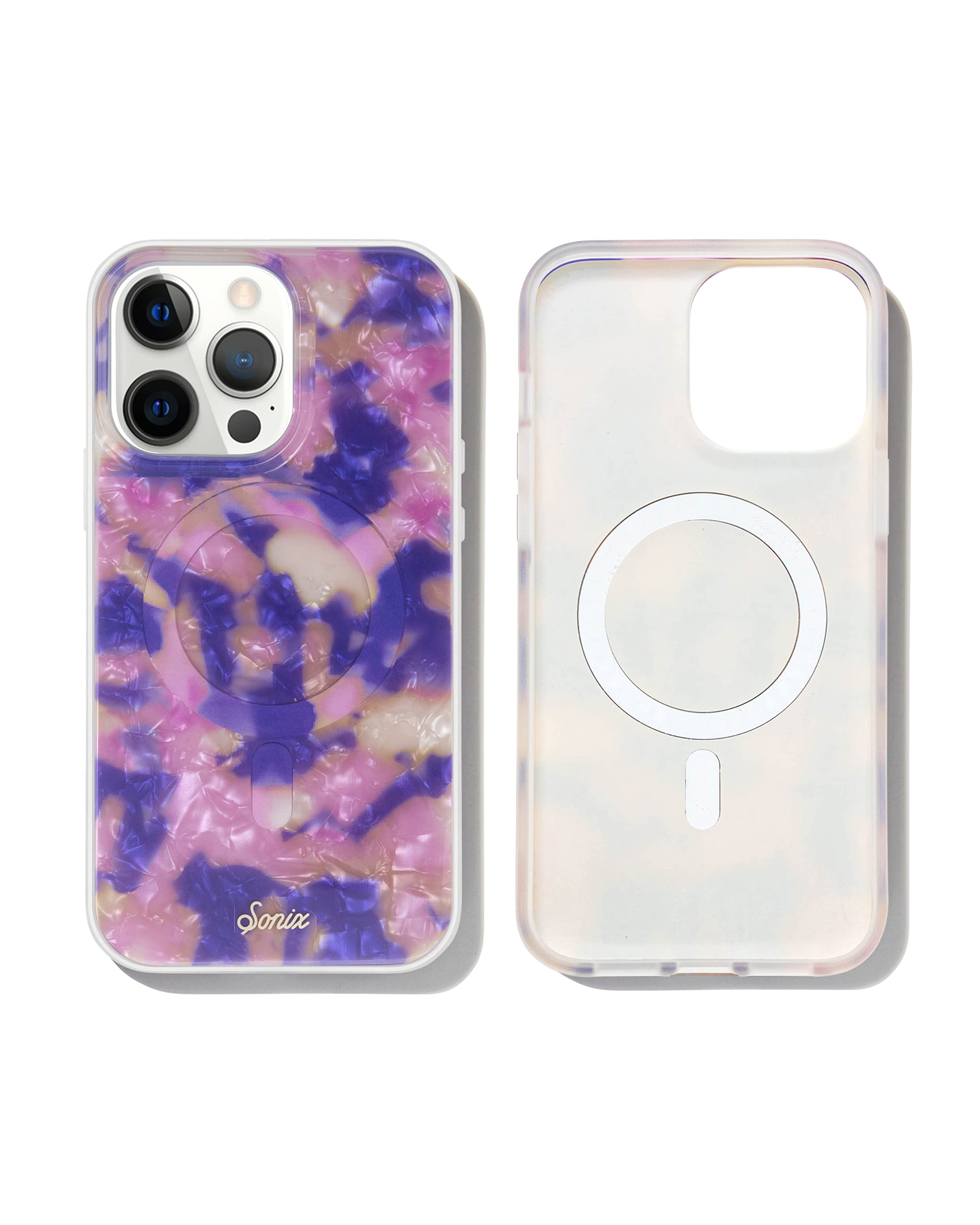 SonixMirage Tort Case for iPhone 13 Pro Compatible with MagSafe Charging [10ft Drop d] Protective Cute Cover for Apple iPhone 13pro