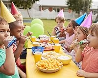 Vista 5 de ALINK Paquete de 100 pajitas flexibles negras para beber, pajitas flexibles de plástico desechables, 7.75 x 0.23 pulgadas