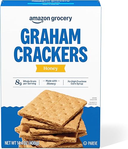 Amazon Grocery, Honey Graham Crackers, 14.4 Oz (Previously Happy Belly, Packaging May Vary)