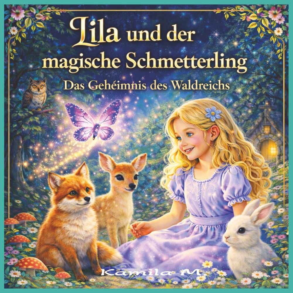 Lila und der magische Schmetterling: Das Geheimnis des Waldreichs