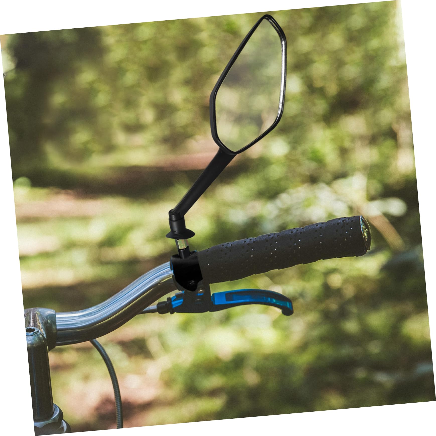 Rétroviseurs de Vélo pour Guidon, Miroir de Sécurité Réglable, 1 Set Noir