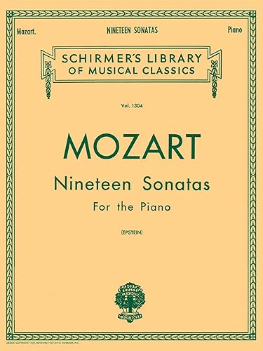 19 Sonatas - Complete: English/Spanish Schirmer Library of Classics Volume 1304 Piano Solo