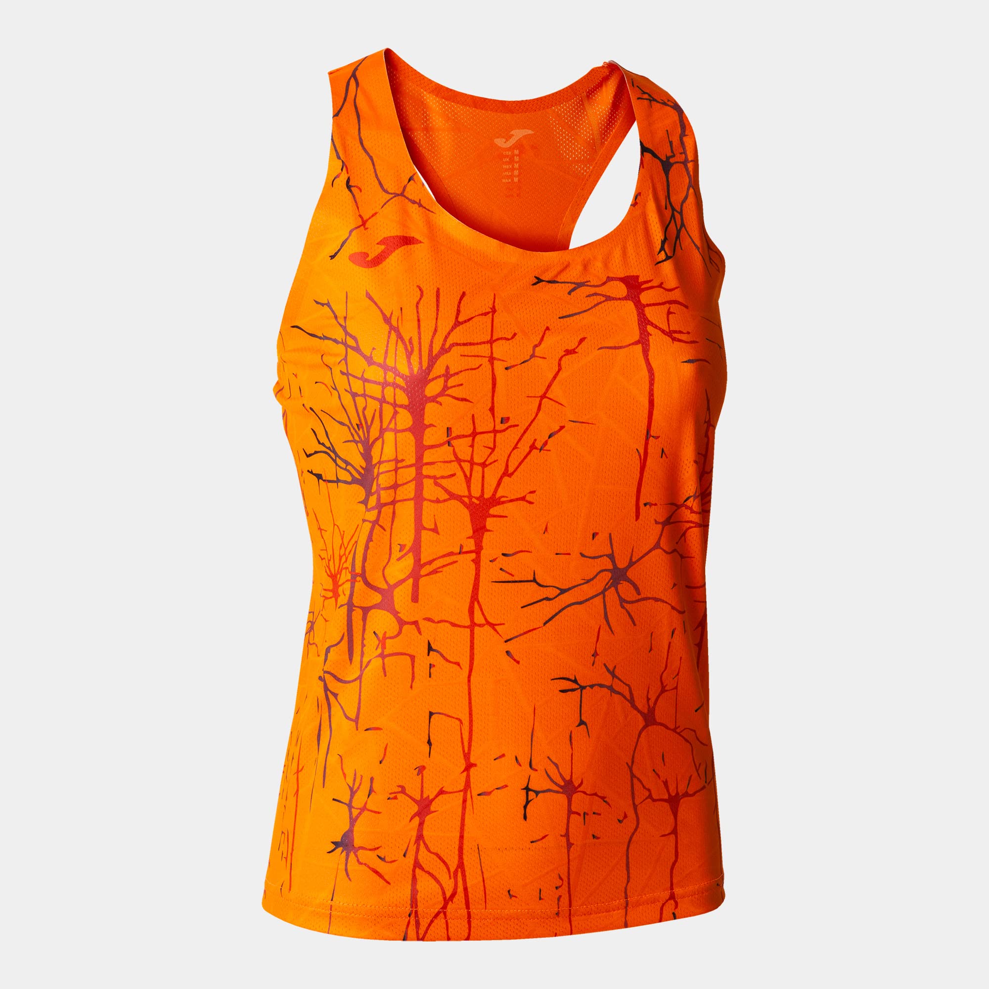 Joma Women's Camiseta de tirantes Élite IX Short Sleeve T-Shirt, Naranja, XL