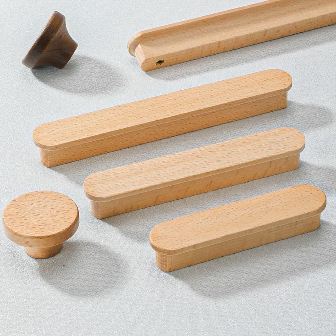 MARGUERASW 6 Piece Furniture Handle Cupboard Handles Hole Spacing 192mm for Kitchen Furniture and Drawers - Image 4