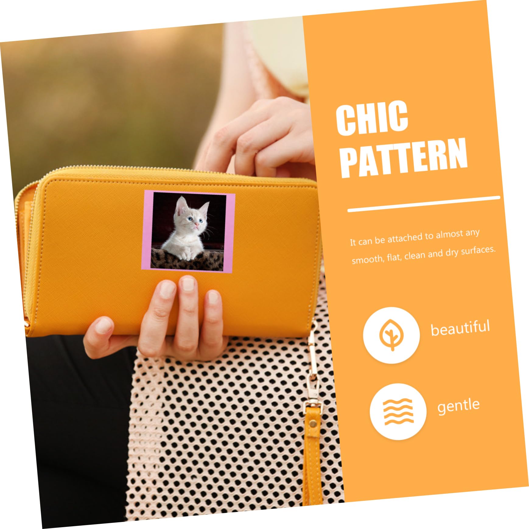 HOMSFOU 3 Set Etichette Termiche Colorate Autoadesive Per Mini Stampanti Giallo Per Organizzazione E Etichettatura Compatibile Con Stampanti Termiche 4 * 3