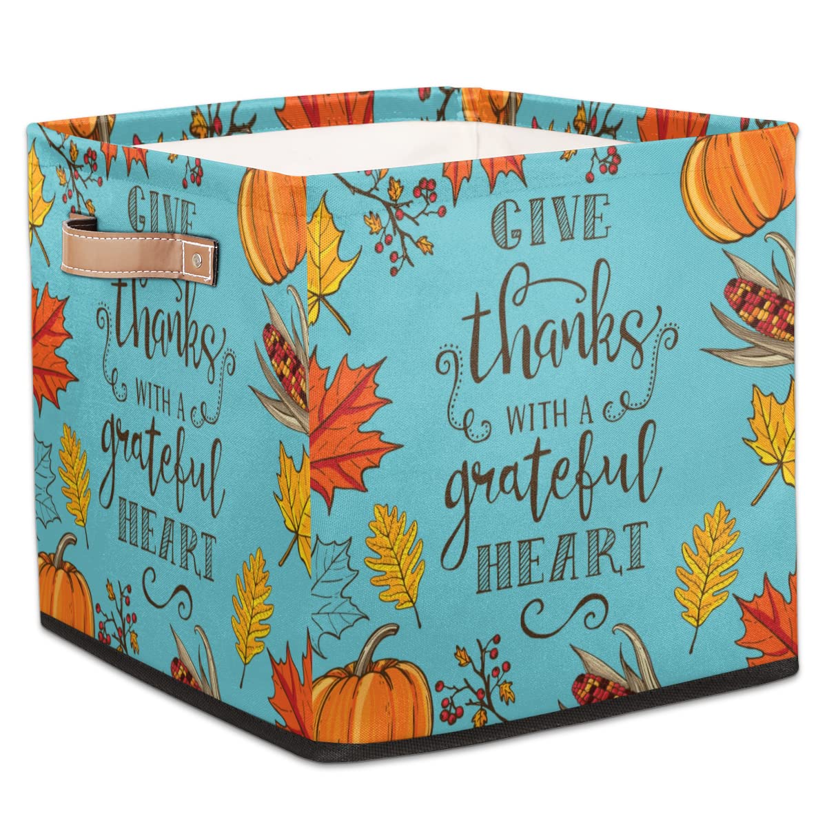 Grand Panier De Rangement Pliable En Forme De Citrouille Rose Clair