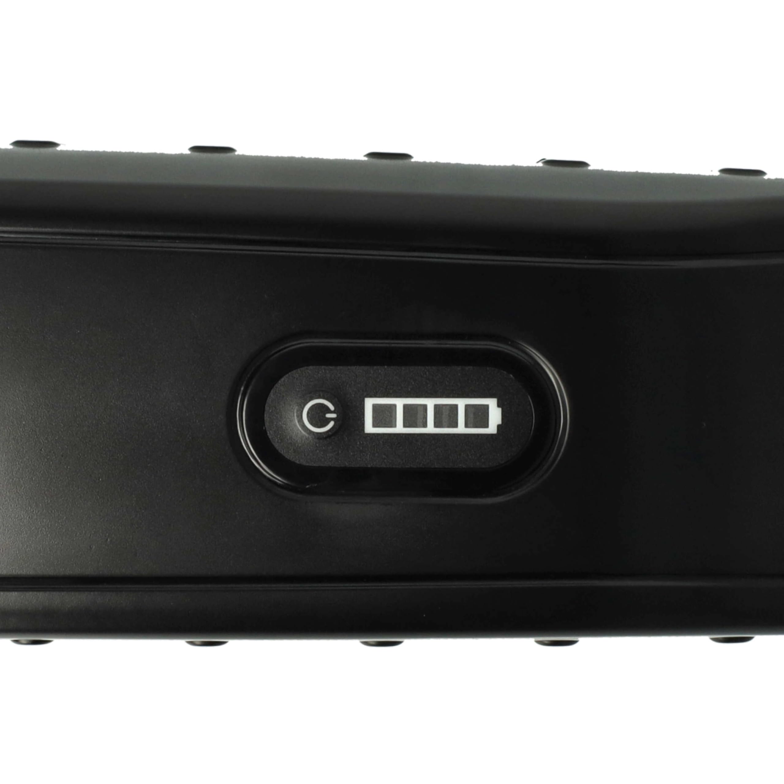 vhbw batteria compatibile con Kildemoes Urban EL Yamaha bici elettrica (11Ah, 36V, Li-Ion) - nero