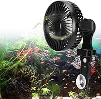 Vista 9 de Estink Ventiladores de refrigeración para acuario, ventilador de control automático de temperatura para acuario, ventilador de refrigeración