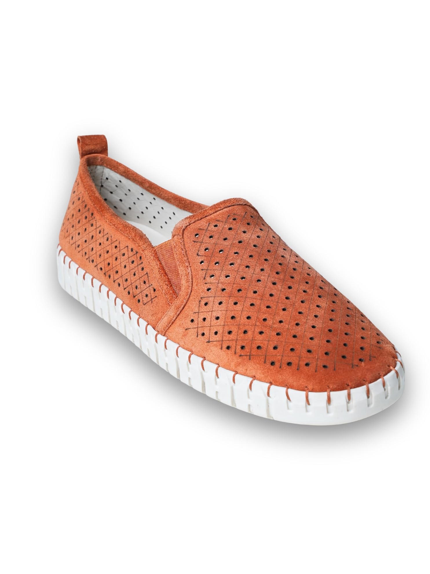 ezok Women's Leather Loafers Shoe | Stylish Slip-On Design with Cushioned Insole | Durable, Comfortable & Trendy for Daily Casual Wear-picture-21