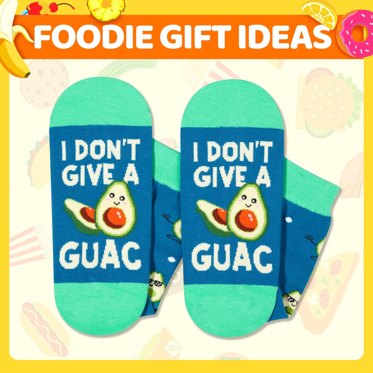 HAPPYPOP Avocado Gifts for Lovers - Guacamole Gifts Fruit Socks