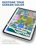 2 PACK Paperfeel Screen Protector for iPad 11th A16 2025 &10th Generation 2022(10.9 Inch), XIRON Matte PET Film for iPad 11th/10th Gen, Face ID Compatible, Anti-Glare Screen Protector, Write and Draw Like on Paper