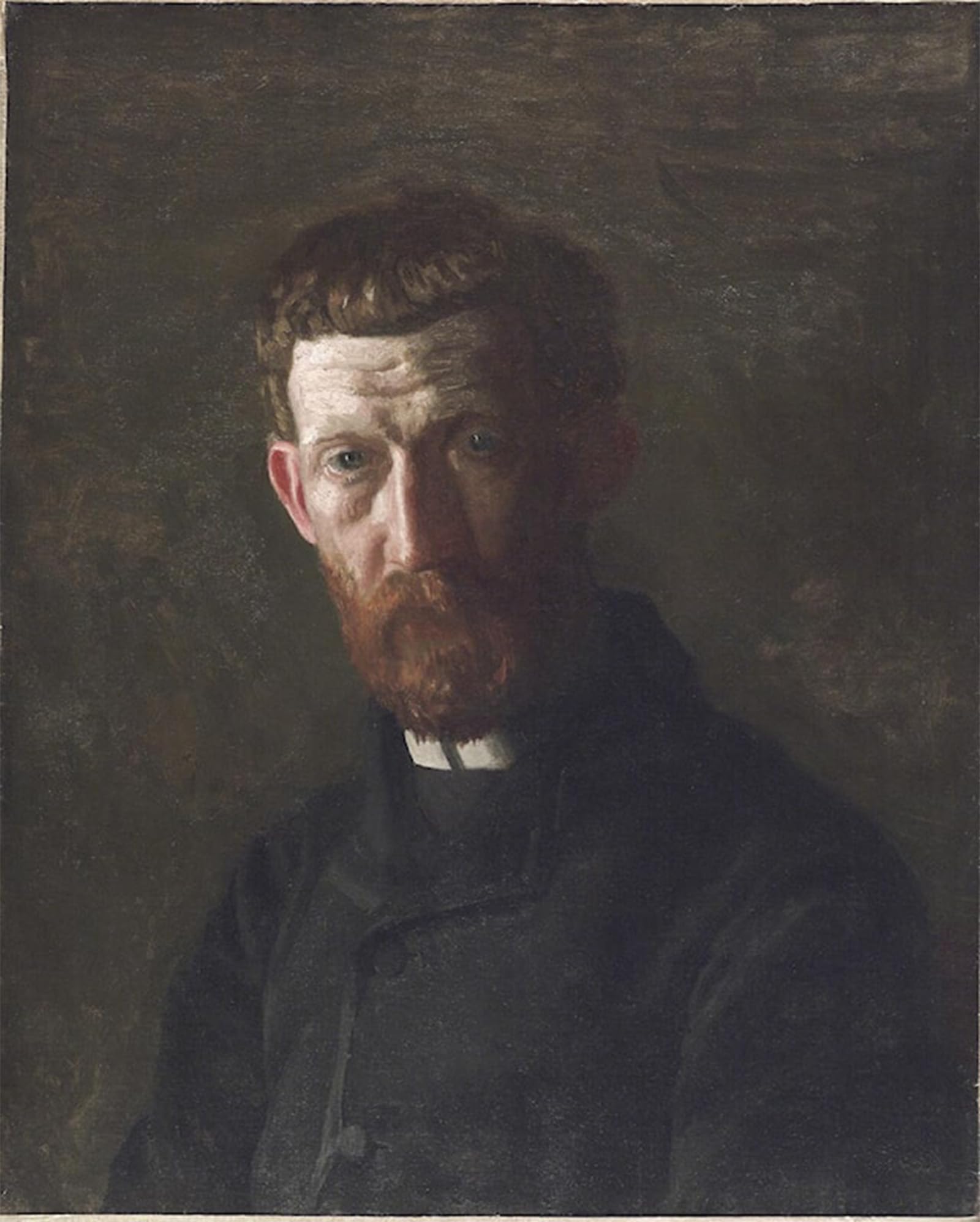 ARTXLXXBN Famous Painting Art Wall Decor Abstract Art Picture Portrait of Arthur Burdett Frost by Thomas Eakins Animal Pictures for Home Decor 60x90cm