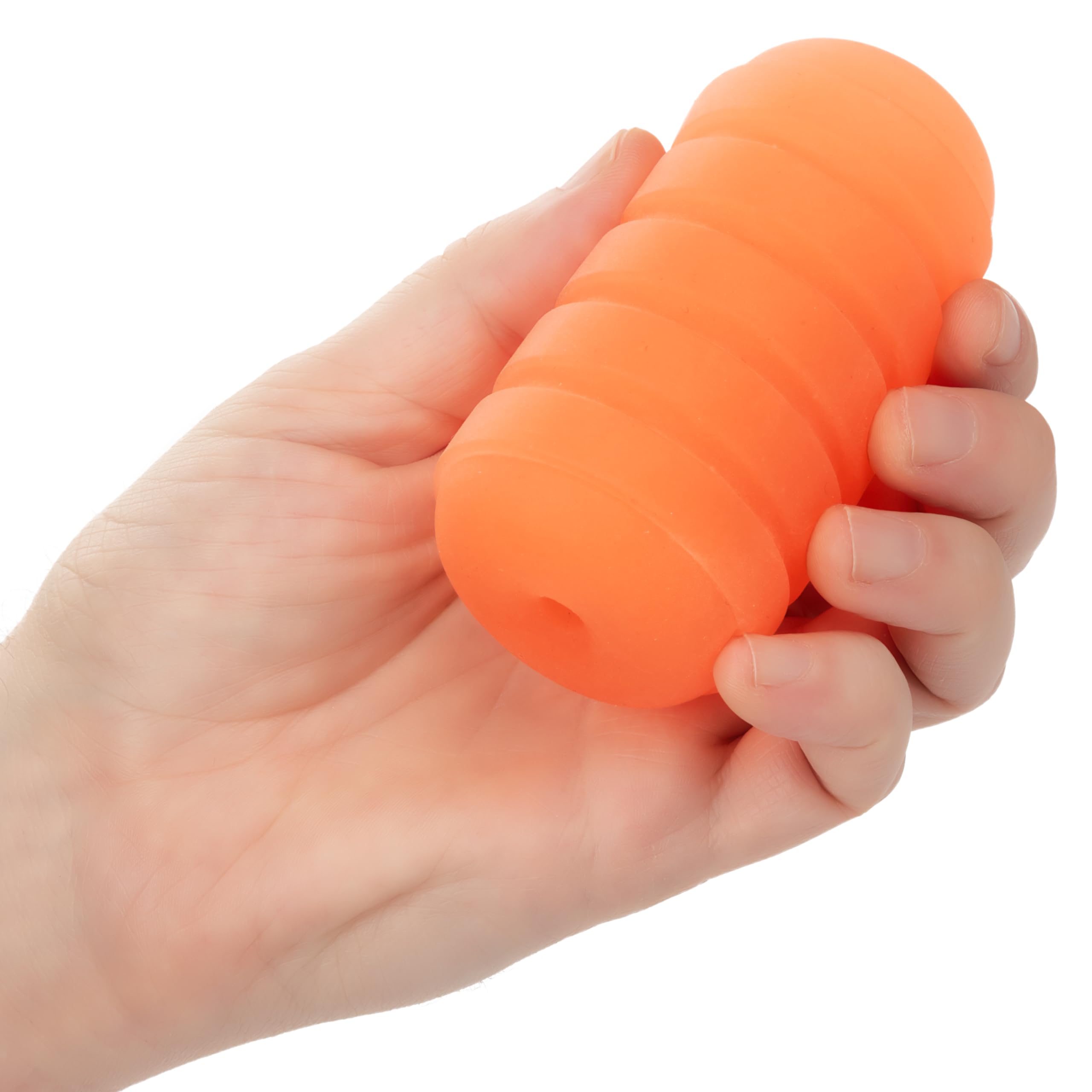 Amazon.com: CalExotics Pop Sock! Ribbed Male Masturbator for Men with  Reversible Textured Stroker and Easy Cleaning Open End Orange -  SE-0936-25-3 : Health & Household