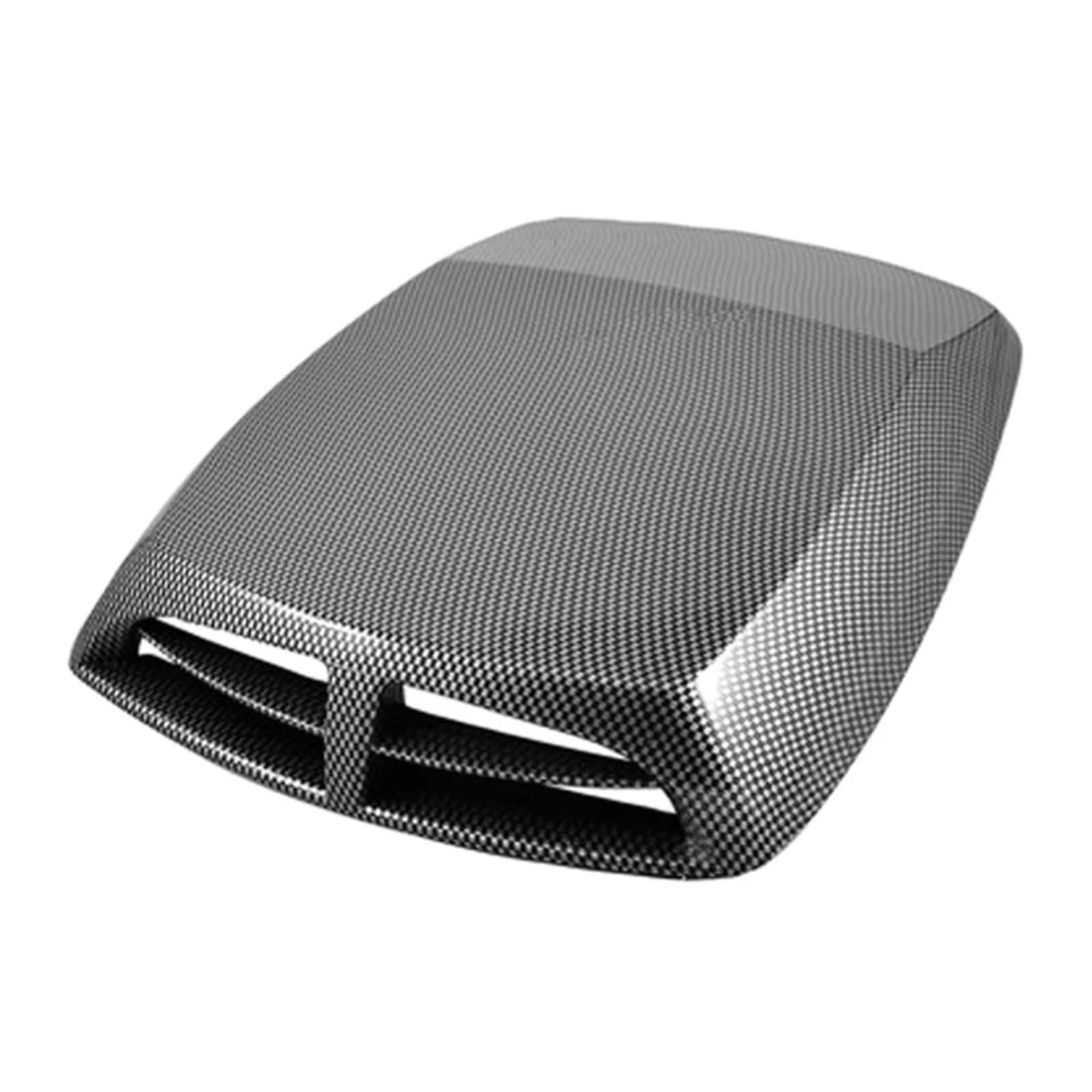 Telaio uscita aria cofano Universelle Autos Luftstrom Lufteinlass Motorhaube Scoop Lüftung Bonnet Abdeckung Auto Styling Dekoratives Zubehör Auto Tuning Teile(Black2)
