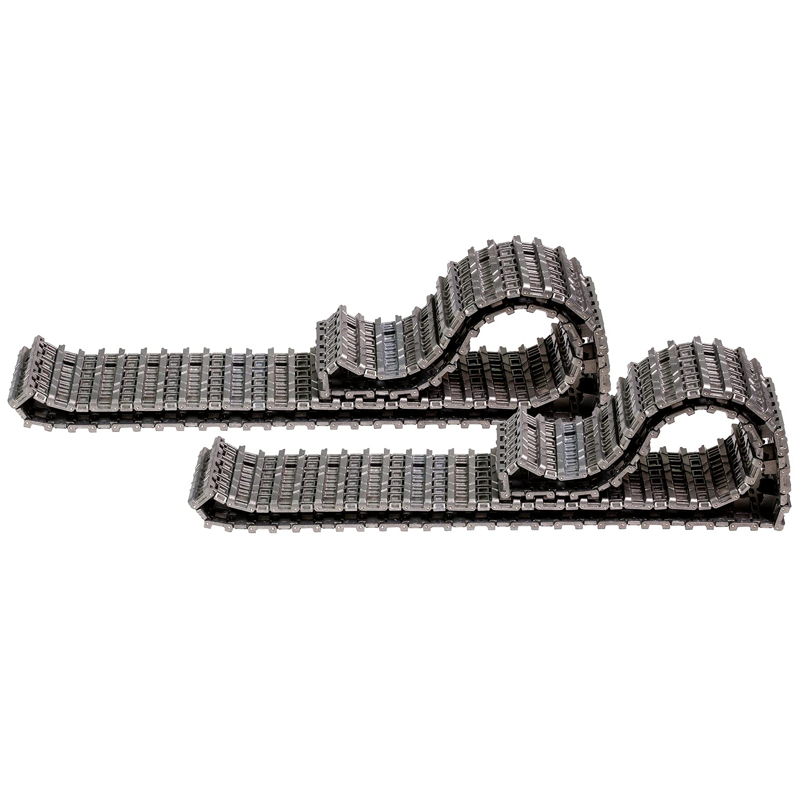HENG LONG Cadenas blindadas de metal originales, orugas | Set para tanques RC modelo King Tiger 1:16 – 3888 ​| Repuestos para modelos de marca, días, Torro TK-MC3888