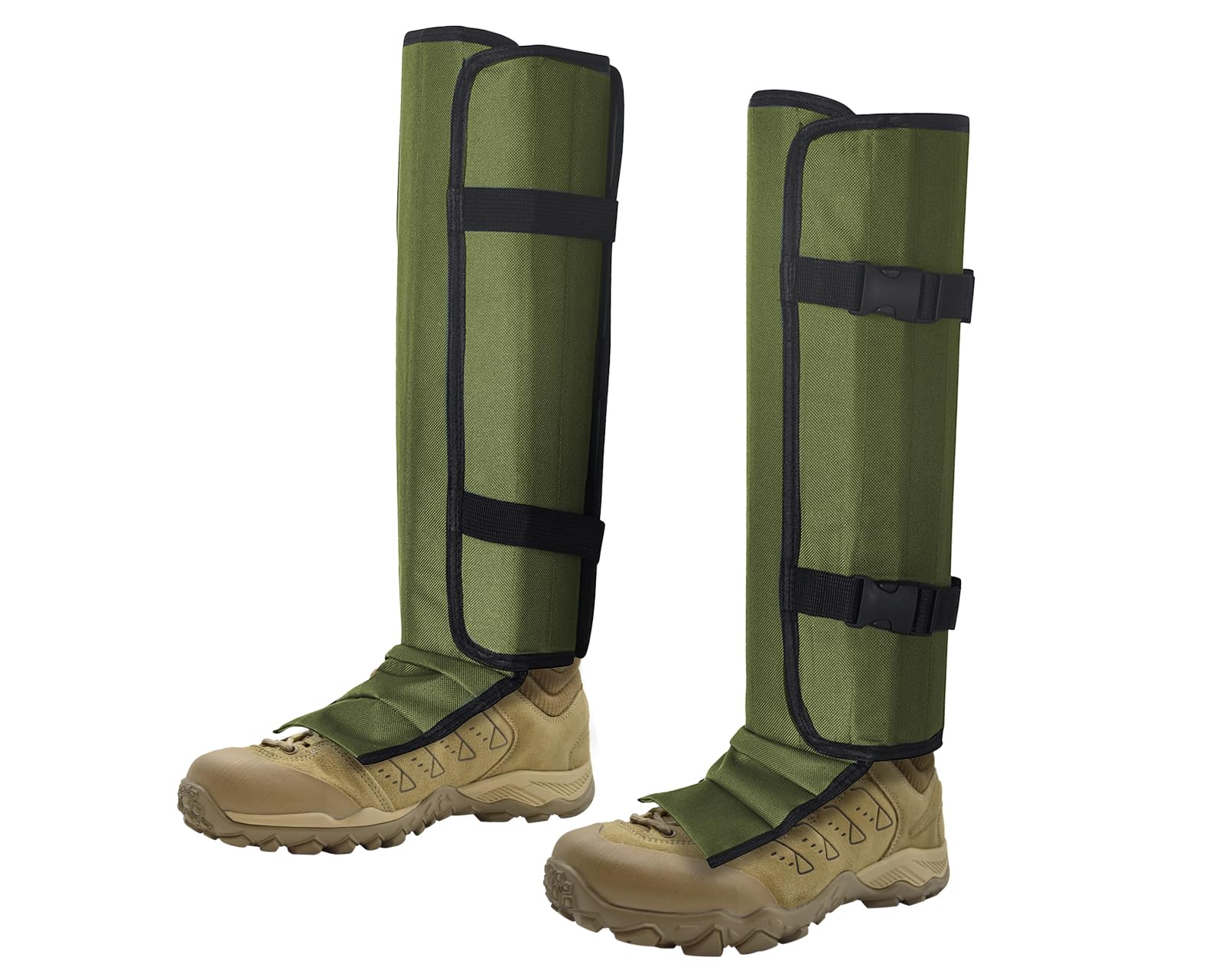 Guêtres serpent pour homme - Bottes de randonnée réglables et résistantes aux serpents - Guêtres imperméables - Protection extérieure