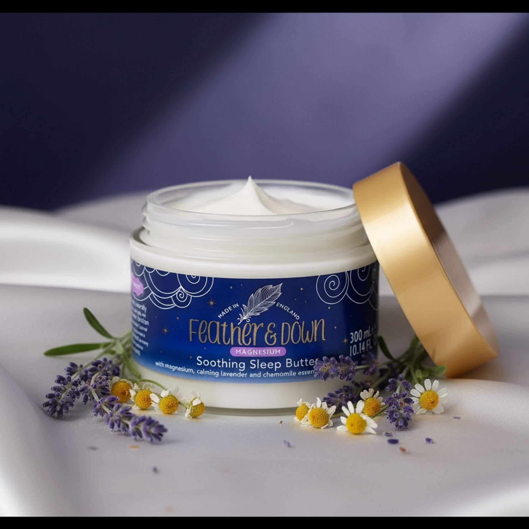 Feather & Down Magnesium Soothing Sleep Butter 300ml - UAE & Partners - View #3