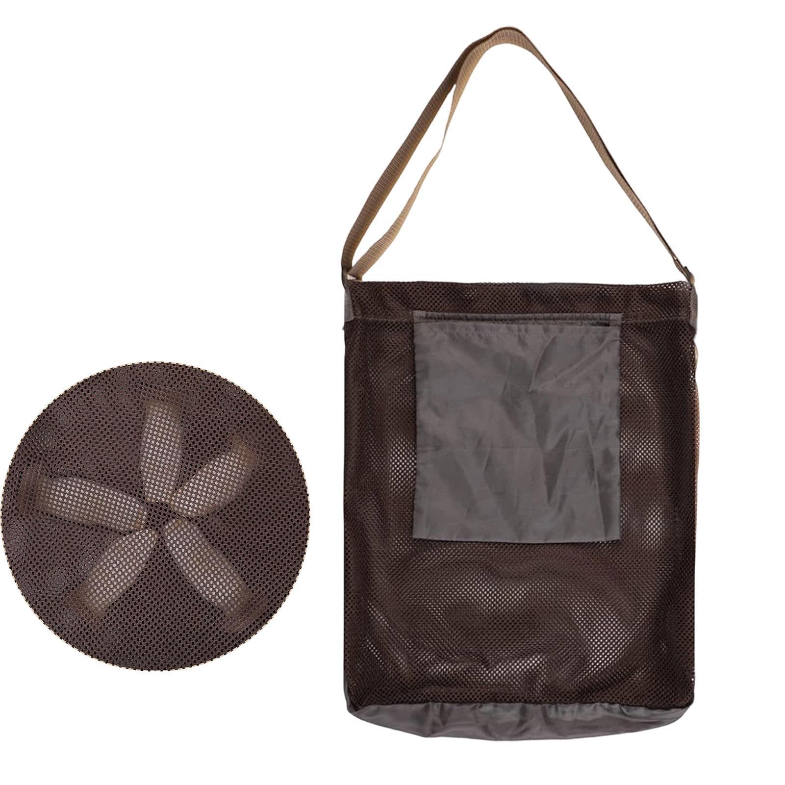Bolsa de setas transpirable para recolectar sin romper el hongo en el bosque 8