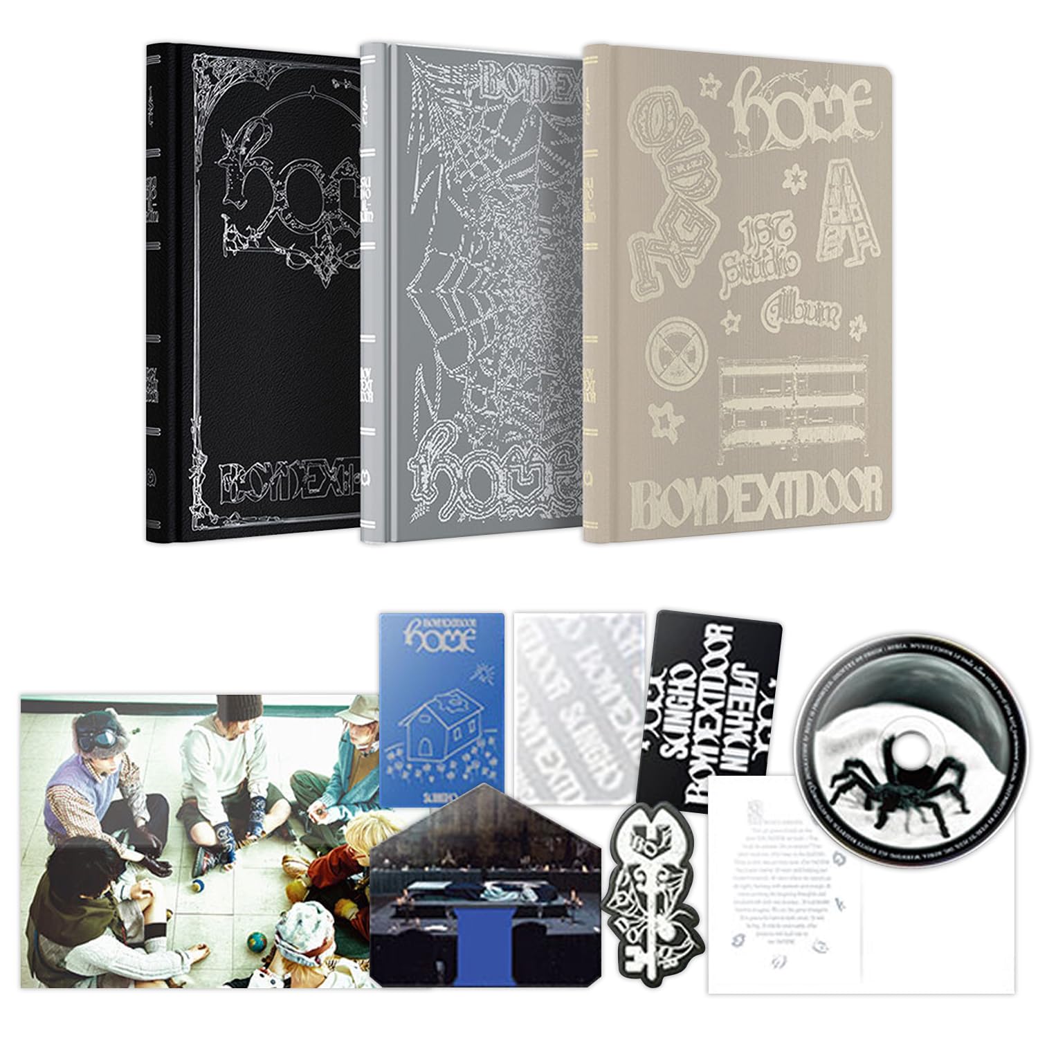 HOME 1st Studio Album (Random Ver.) Photo Book + CD-R + Post Card