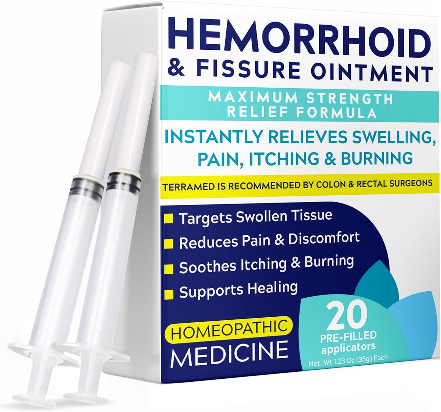Hemorrhoid Ointment, Hemorrhoid Treatment for Swelling & Itching, 7 Count — Amazon image 12