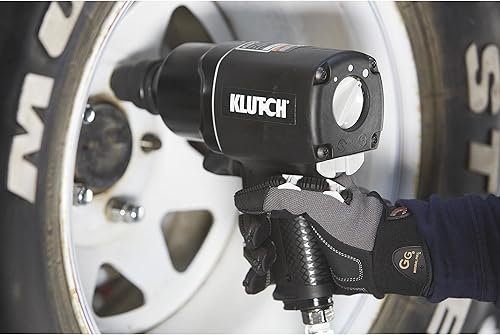 Miniatura 7 de Klutch Llave de impacto neumática: accionamiento de 3/4 pulgadas, 7 CFM, 1,500 pies.-Lbs. Torque