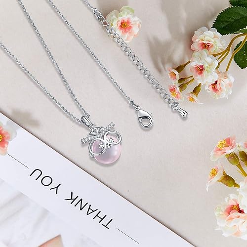 Miniatura 3 de Regalos de graduación para ella 2023, collares de graduación de búho del juicio para mujeres y niñas, regalos de graduación de escuela secundaria