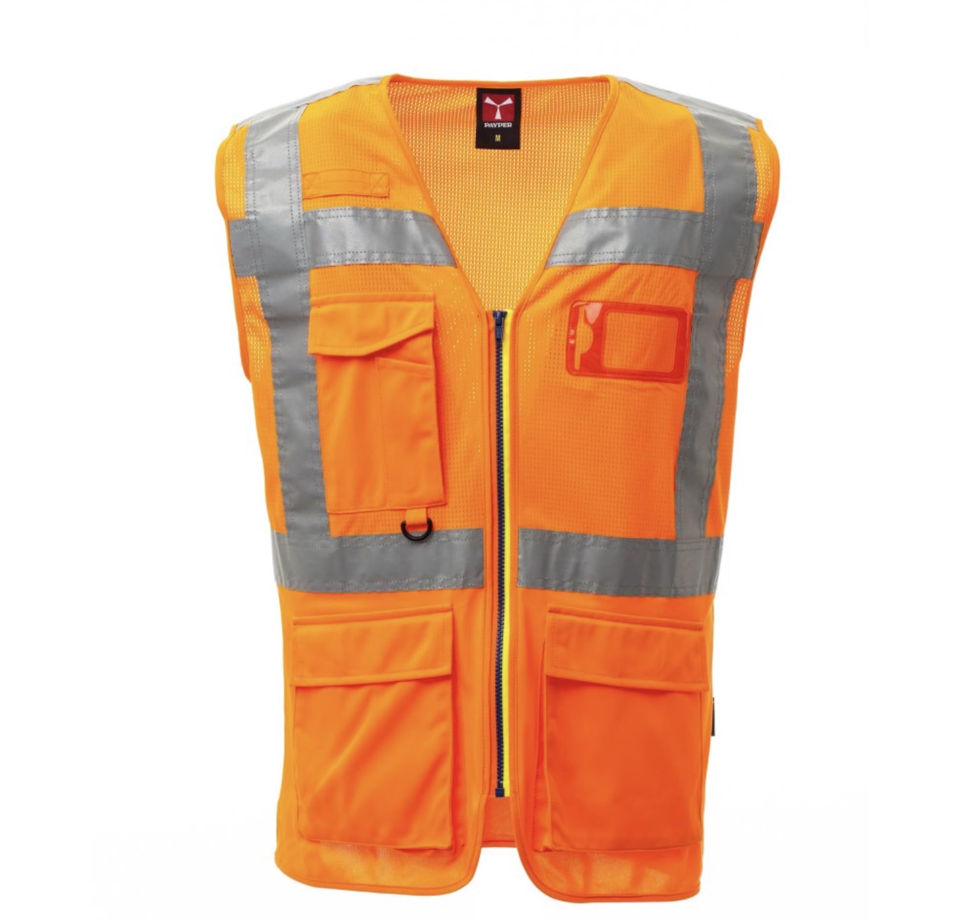 PAYPER Extra MESH Warnorange - Gilet di sicurezza unisex, taglia L